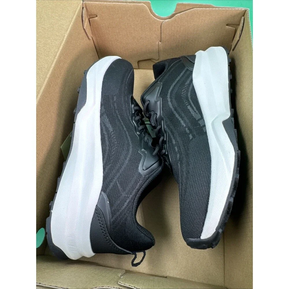Khombu Women's Patan Black Sneakers Lightweight Memory Foam Breathable Sz 7 New